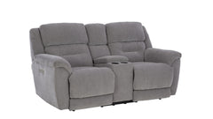 Loveseat reclinable eléctrico Knockout Granite