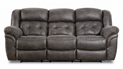 Brown  sofa on a white background