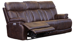 3 Pc Clive Brown Microfiber P3 Power Reclining Set