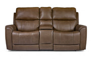 Cougar Cappuccino P3 Power Reclining Loveseat w/Console
