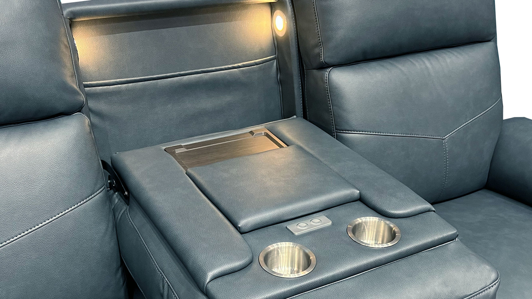 Cougar Admiral Blue P5 Power Reclining Sofa
