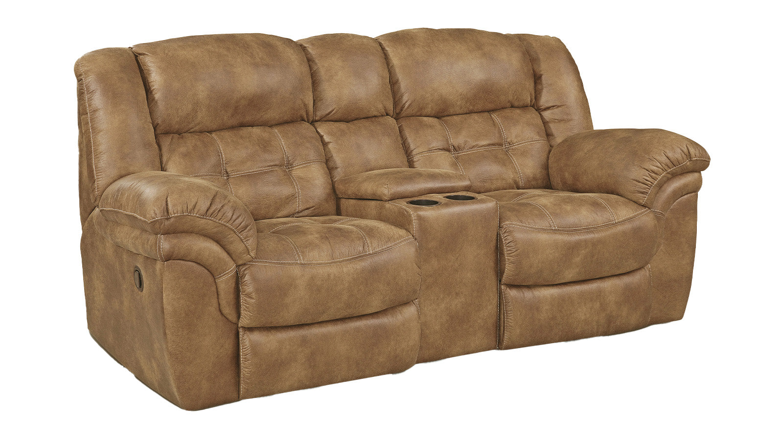 Frontier Almond Manual Reclining Sofa 3-Piece Set