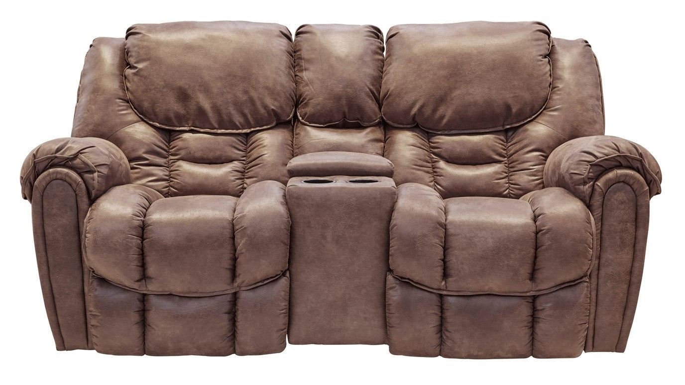 Surf Mocha P1 Power Reclining Loveseat w/Console