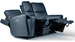 Cougar Navy P3 Power Reclining Loveseat w/Console