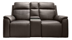 Cougar Dark Brown P5 Power Reclining Loveseat w/Console