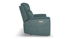 Sofá reclinable Cougar Admiral Blue P5 con consola