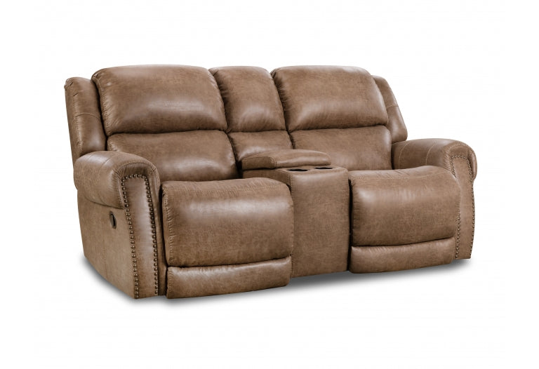 Maverick Saddle Rocking Reclining Loveseat