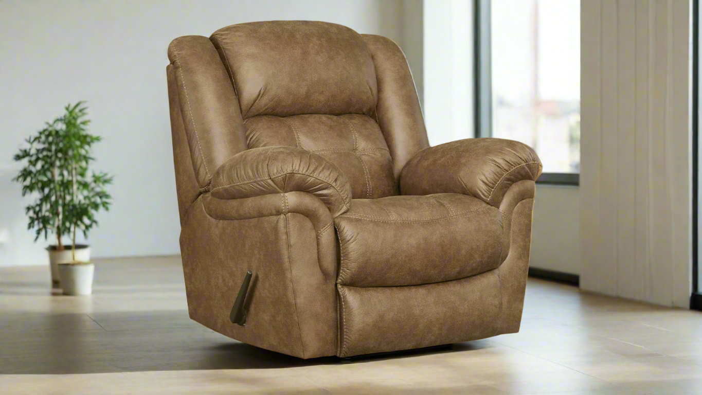SILLÓN RECLINABLE FRONTIER ALMOND ROCKER