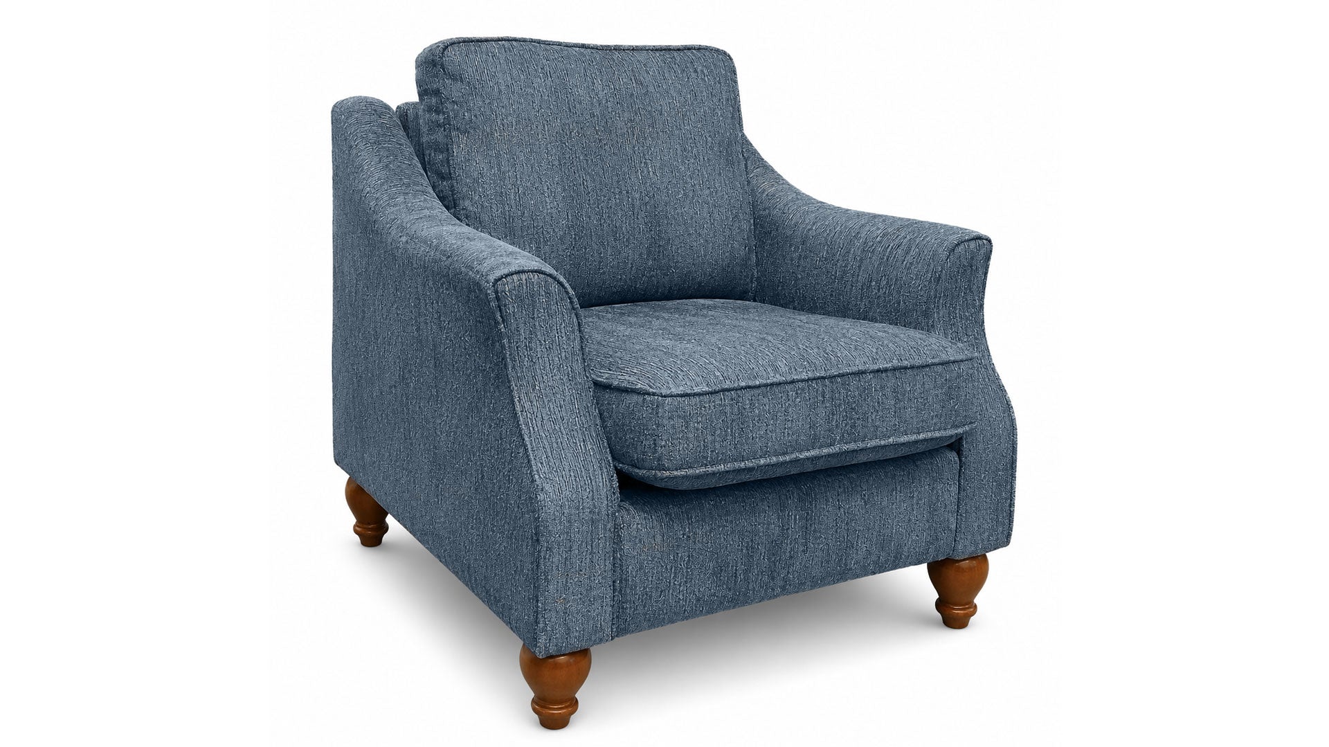 Adeline Lake Blue Performance Fabric Power Inclining Chair