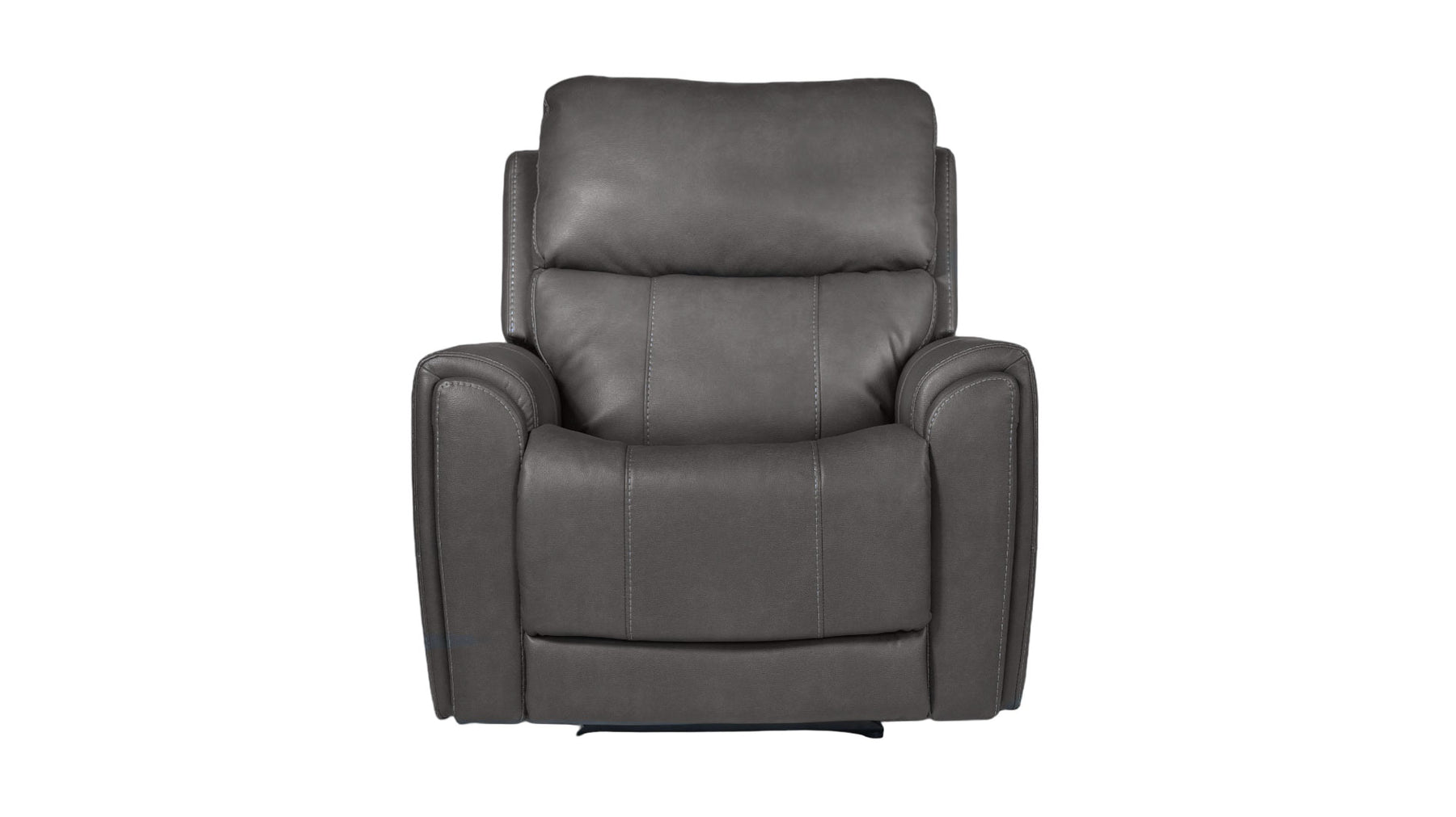 Cougar Dark Grey Power Recliner – Upholstered Living Room Chair | Gallery Furniture