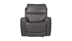 Cougar Dark Grey Power Recliner – Upholstered Living Room Chair | Gallery Furniture