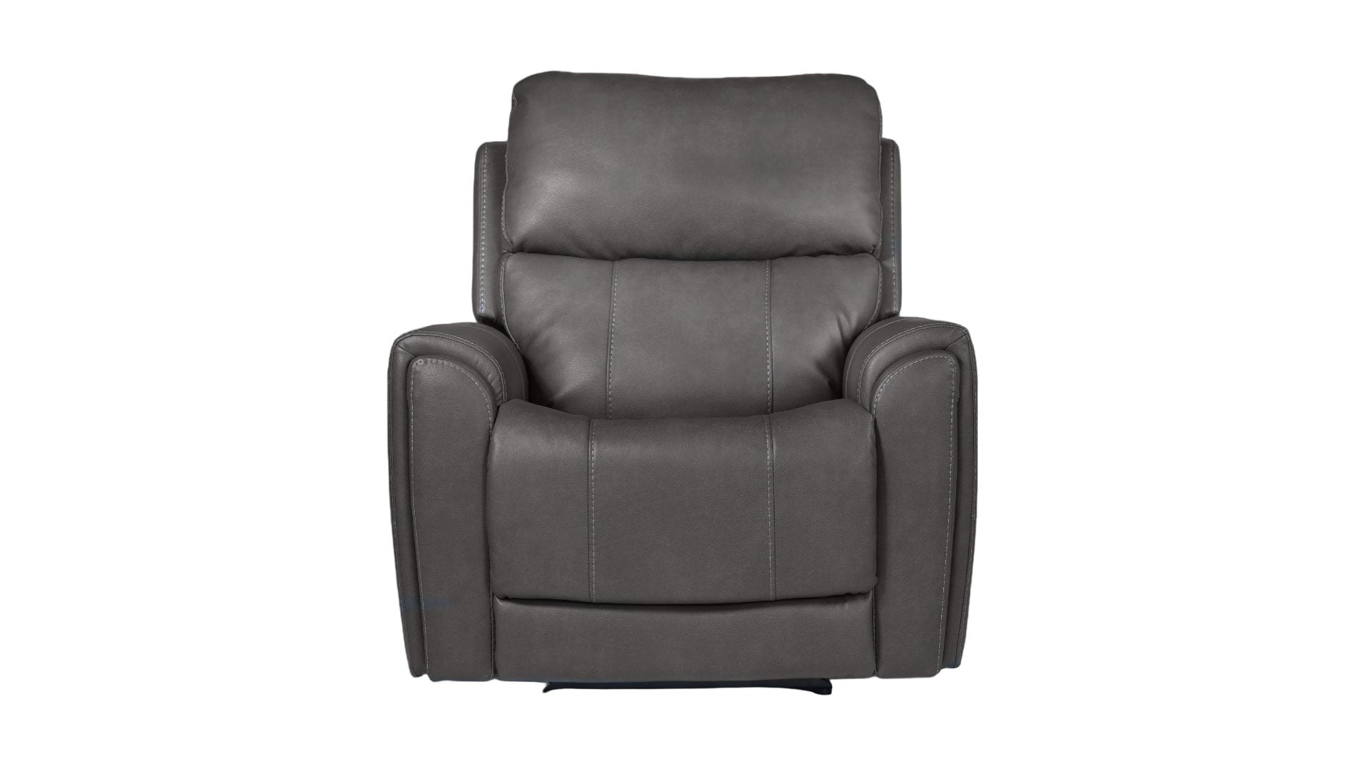 Cougar Dark Grey Power Recliner – Upholstered Living Room Chair | Gallery Furniture