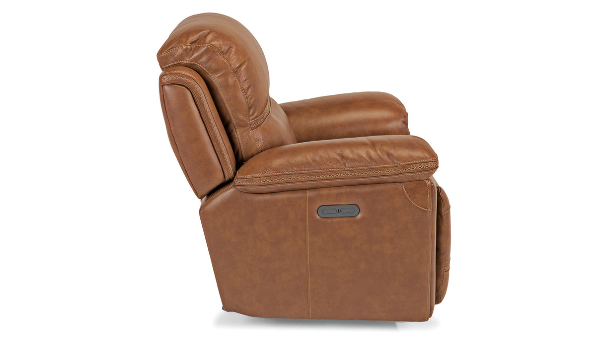 Secretariat Brown Power Glider Recliner