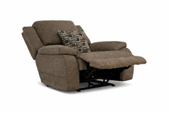 Santa Fe Nutmeg Power Recliner – Upholstered Living Room Chair Made in USA | Gallery Furniture