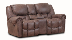 Surf Loveseat reclinable manual con consola