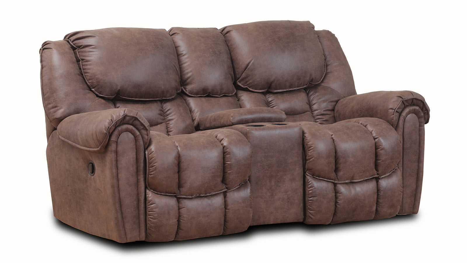 Surf Loveseat reclinable manual con consola
