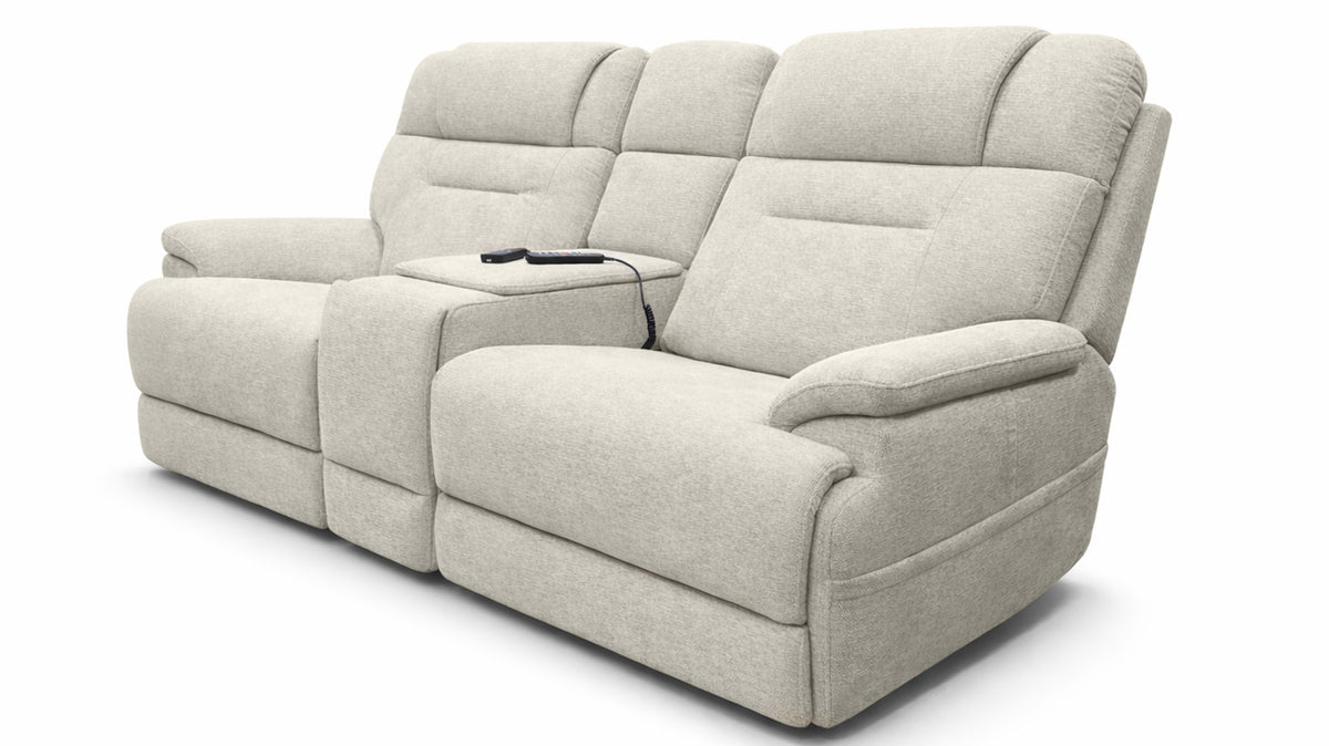 MacZcliner Power Assist Reclining Loveseat – Assistive Sleep Loveseat with Performance Fabric | Gallery Furniture