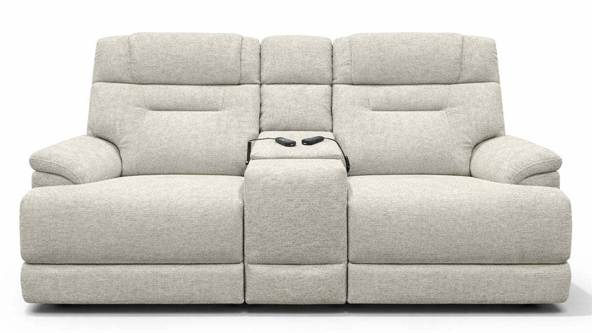 MacZcliner Power Assist Reclining Loveseat – Assistive Sleep Loveseat with Performance Fabric | Gallery Furniture