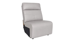 Cougar P5 Dove Grey Armless Chair | MacModular Sectional Piece