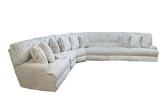 7pc Carmen Power Reclining Sectional
