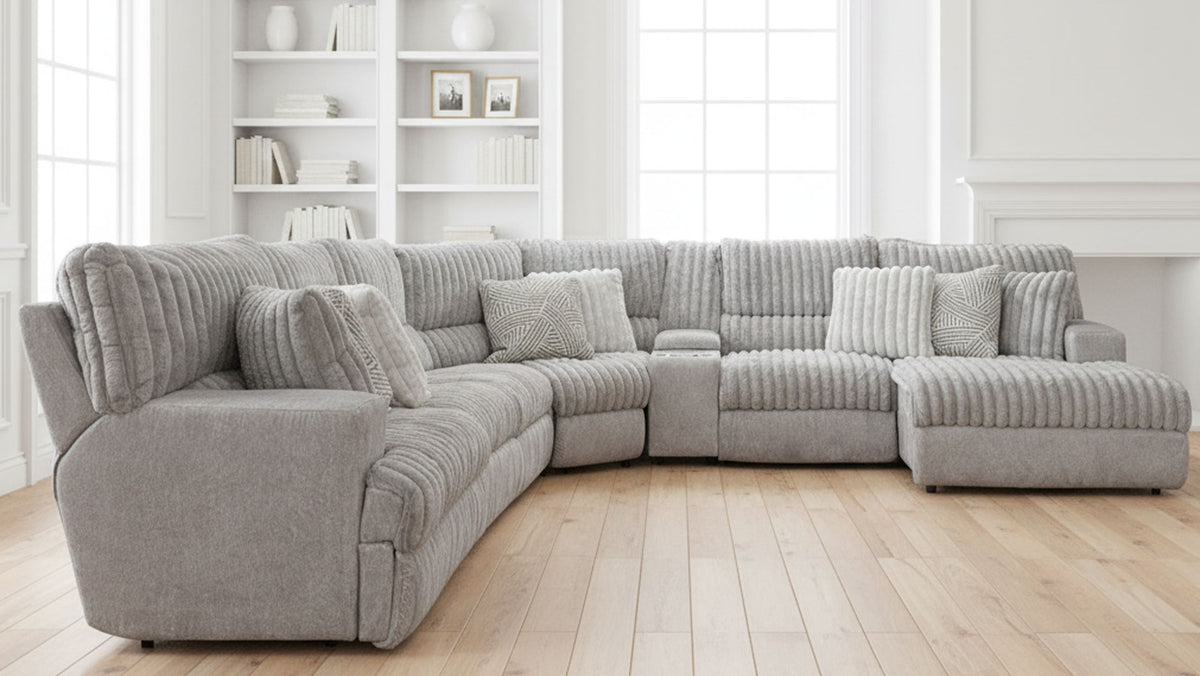 7pc Abraxas Moonstruck Modular Power Sectional