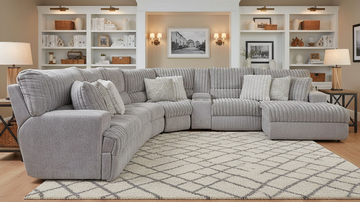 7pc Abraxas Moonstruck Modular Power Sectional