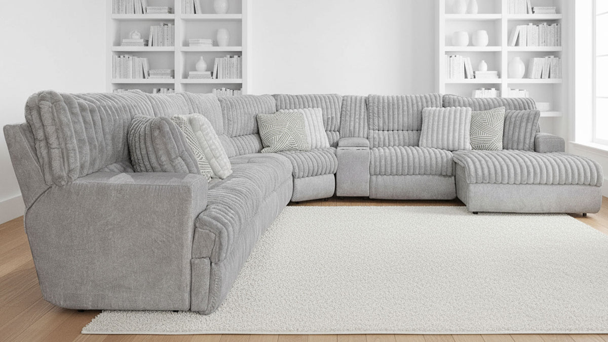 7pc Abraxas Moonstruck Modular Power Sectional