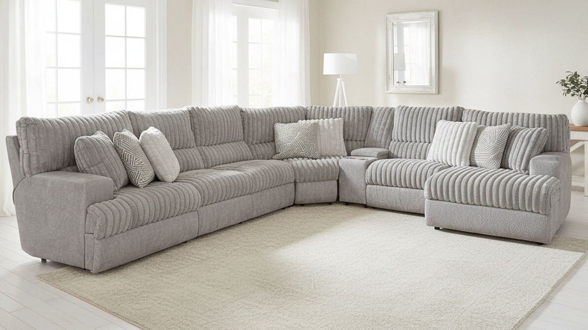 7pc Abraxas Moonstruck Modular Power Sectional