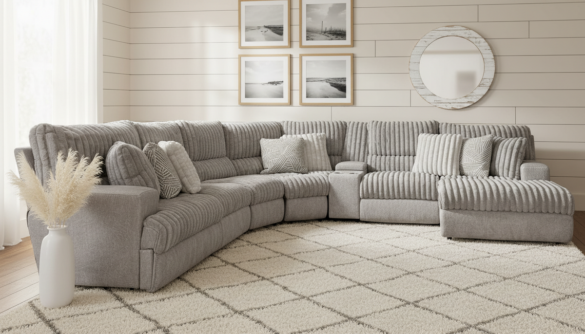 7pc Abraxas Moonstruck Modular Power Sectional