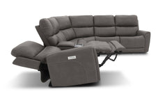 "Cougar sectional side view in zero gravity reclined position"
