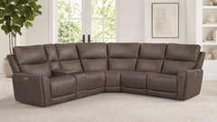 Cougar Cappuccino P3 Zero Gravity Power Reclining Sectional