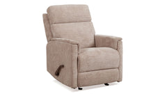 Perfect Match Compact Shoreline Tan Manual Rocker Recliner – Upholstered Living Room Chair | Gallery Furniture