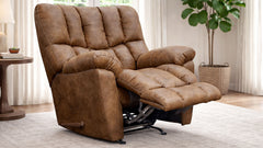 Sillón reclinable manual Copperstown Elk – Sillón tapizado de salón fabricado en EE. UU. | Gallery Furniture