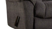 Transformer Ion Charcoal Manual Rocker Recliner – Upholstered Living Room Chair Made in USA | Gallery Furniture