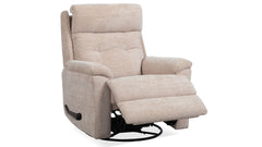 Sillón reclinable giratorio manual «Perfect Match Sophisticated Oat» – Sillón tapizado para salón | Gallery Furniture