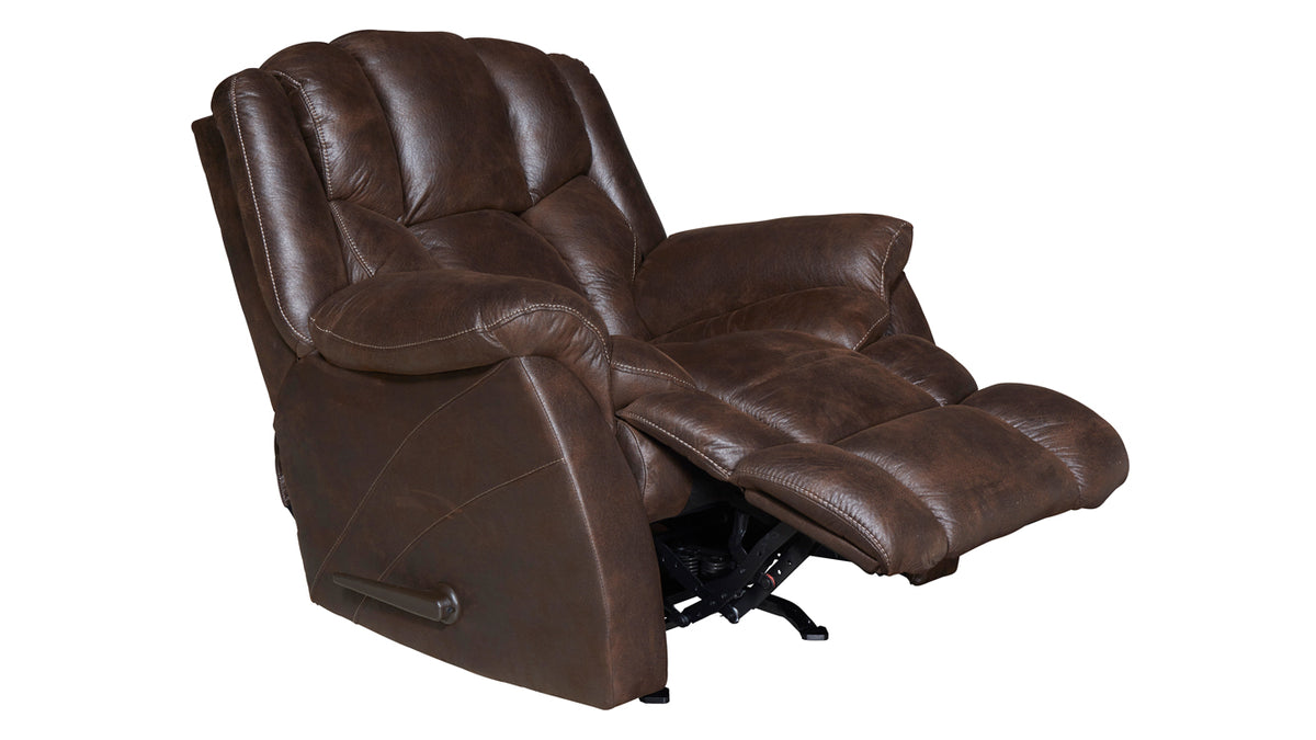 Roadrunner Chocolate Rocker Recliner