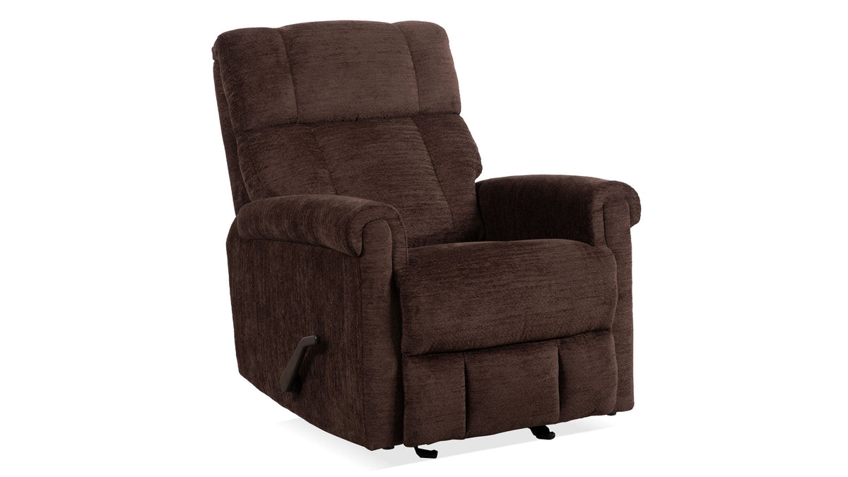 New Perfect Match Classic Buffalo Brown Manual Rocker Recliner ...