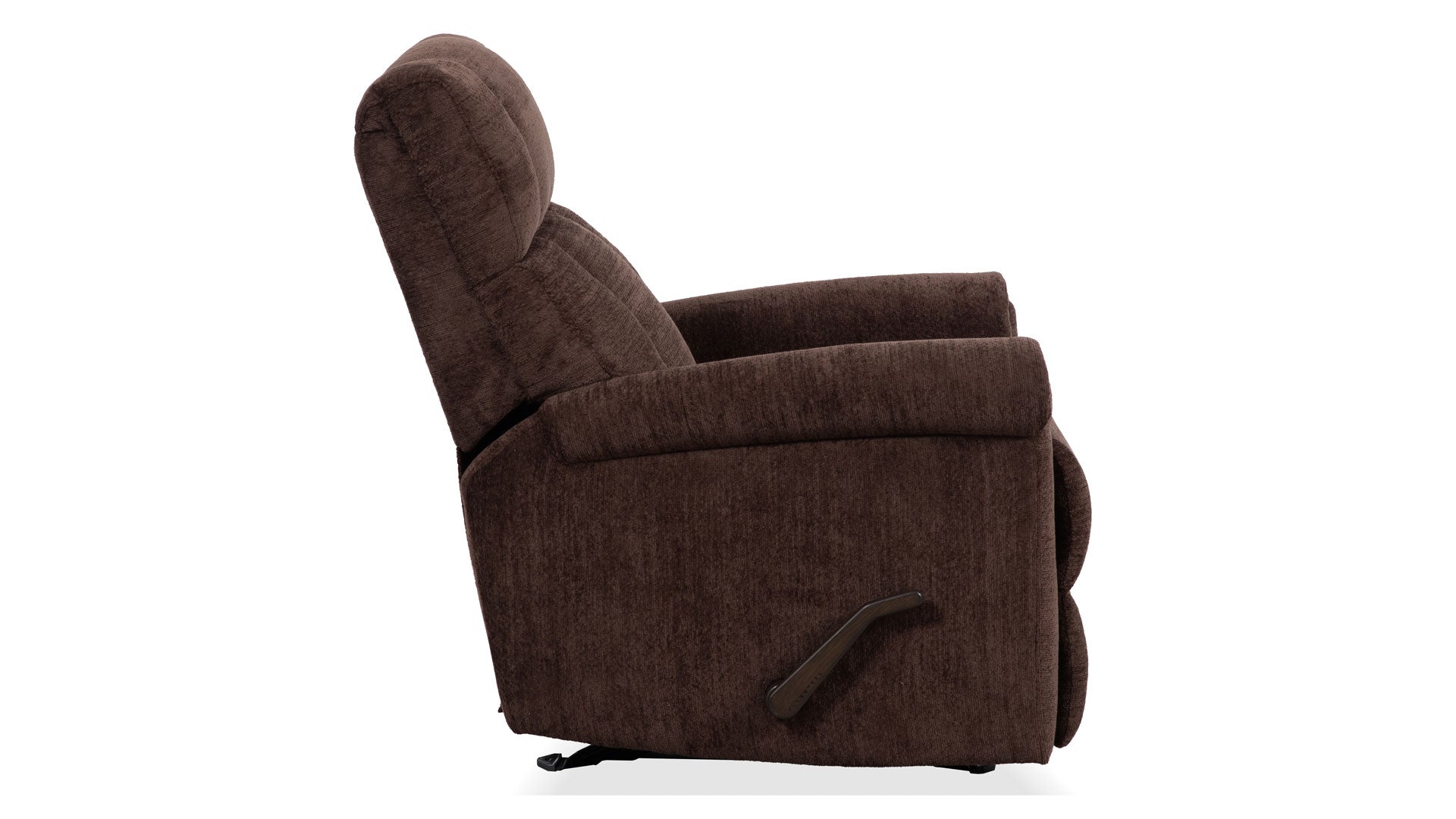 Perfect Match Classic Buffalo Brown Manual Rocker Recliner – Upholstered Living Room Chair | Gallery Furniture