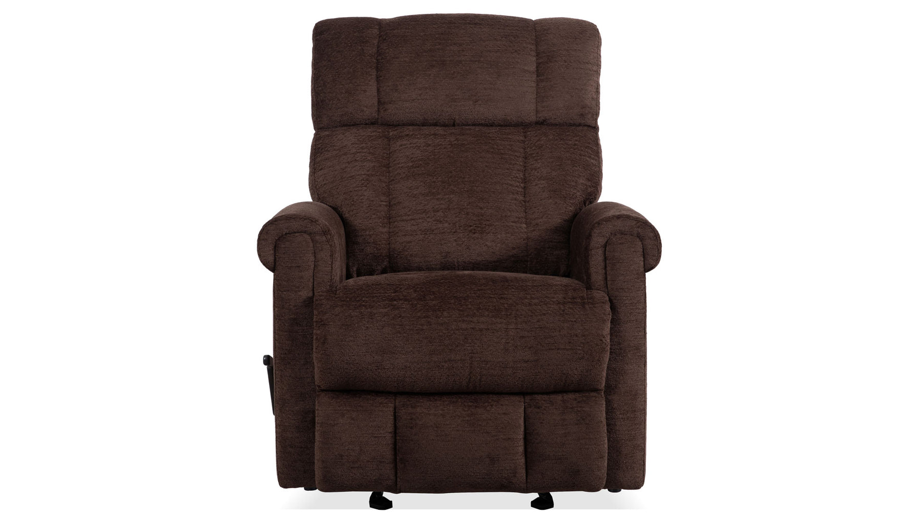 Perfect Match Classic Buffalo Brown Manual Rocker Recliner – Upholstered Living Room Chair | Gallery Furniture