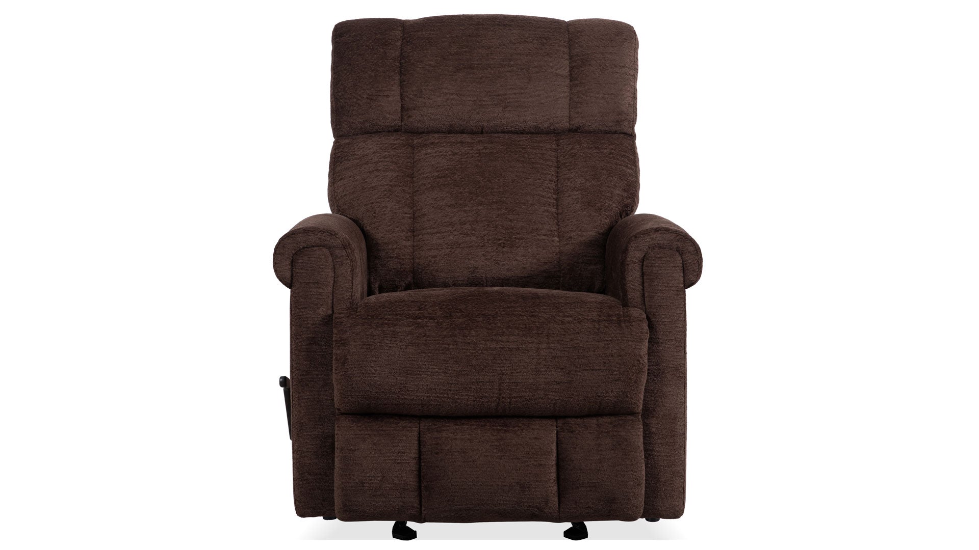 Perfect Match Classic Buffalo Brown Manual Rocker Recliner – Upholstered Living Room Chair | Gallery Furniture