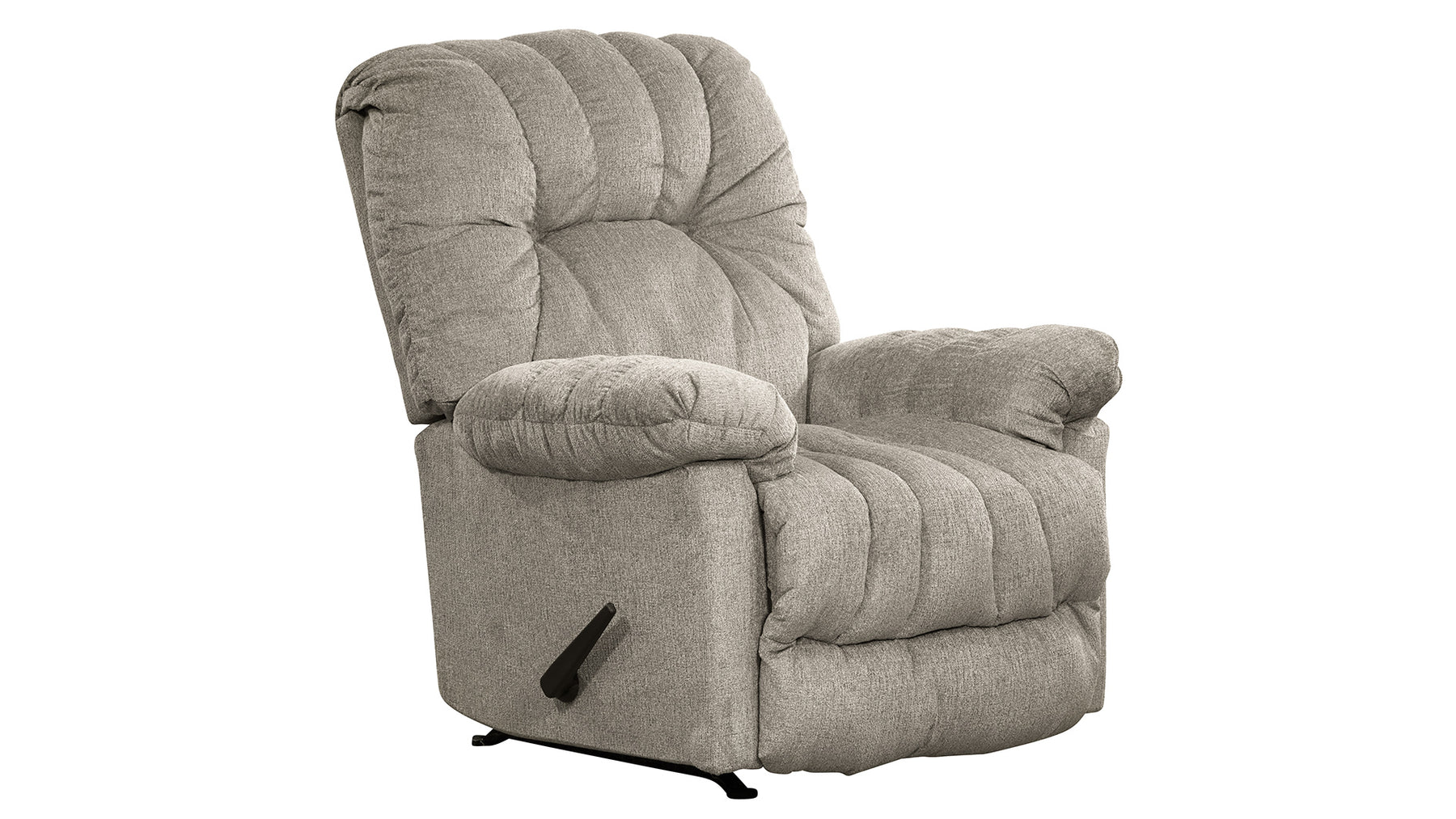 Sillón reclinable manual Conen Oat – Sillón tapizado para salón fabricado en EE. UU. | Gallery Furniture