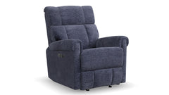 Sillón reclinable «Perfect Match Classic Nocturne Blue Power Rocker» – Sillón tapizado para salón | Gallery Furniture