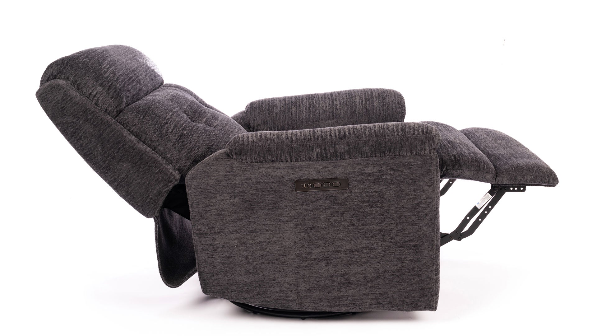 Nuevo Perfect Match Sofisticado P3 Reclinable Giratorio Eléctrico de Acero