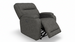 Maverly Slate Power Rocker Recliner – Upholstered Living Room Chair Made in USA | Gallery Furniture