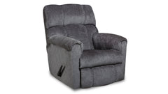 Grey Manual Rocker Recliner – Upholstered Living Room Chair Made in USA | Gallery Furniture