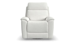 Sillón reclinable giratorio «Perfect Match» con tapizado «Refined Pearl Power» – Sillón tapizado para salón | Gallery Furniture