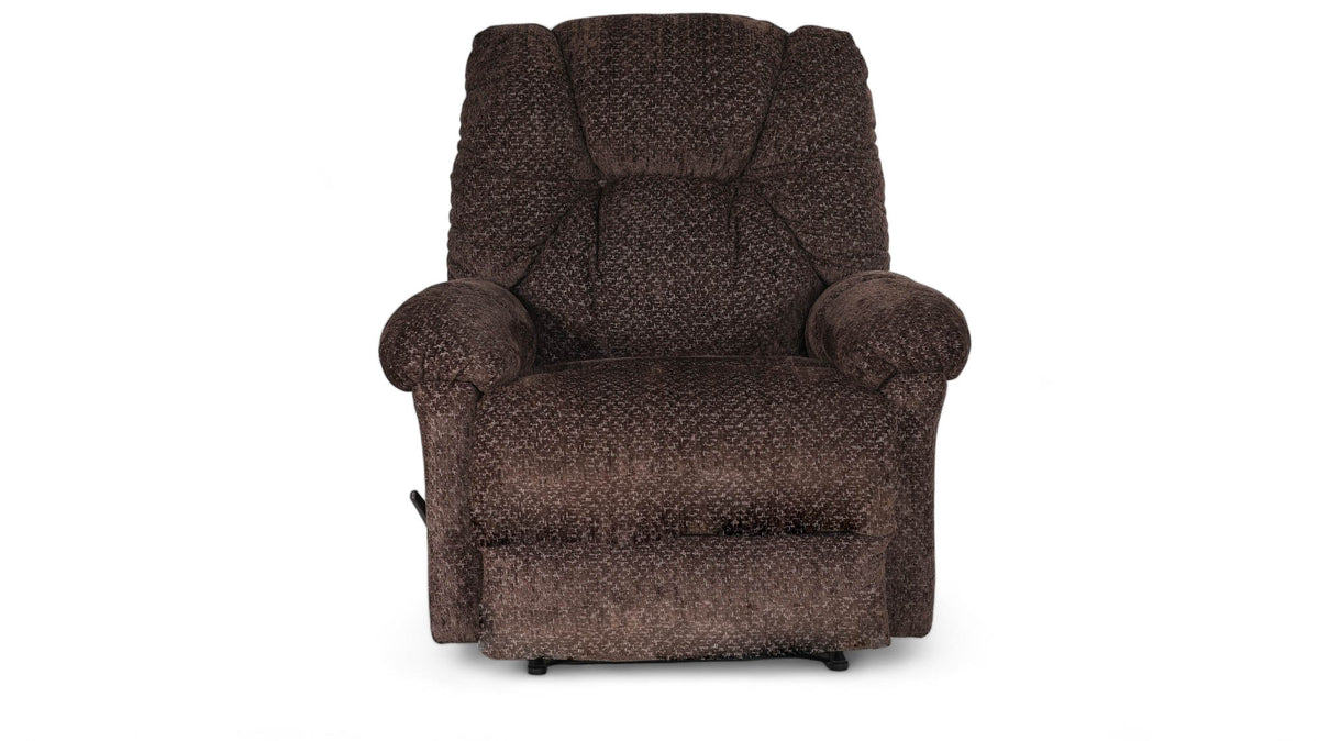 Romulus Chocolate Wall Hugger Rocker Recliner