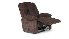 Romulus Chocolate Wall Hugger Rocker Recliner