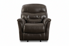 Sierra Charcoal Manual Rocker Recliner – Upholstered Living Room Chair Made in USA | Gallery Furniture