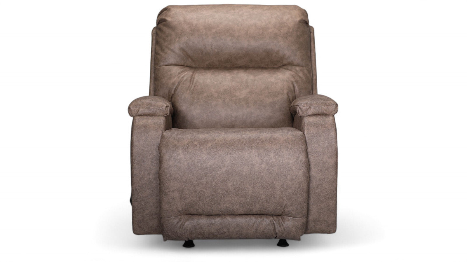 Vista frontal del sillón reclinable Maverly.
